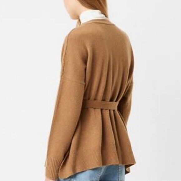 French Connection soft knit camel cardigan - Picture 4 of 8